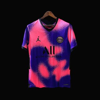 JERSEY BOLA PSG JORDAN 4TH FOURTH PINK 2020 / 2021 BAJU