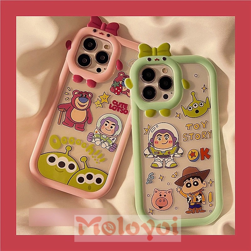 Soft Case TPU Motif Kartun Toy Story Untuk IPhone XR 13 11 12 Pro Max 7 8 Plus 6 6S Plus X XS Max SE 2020 13Pro Max