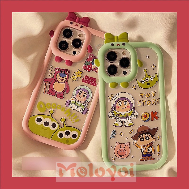 Soft Case TPU Motif Kartun Toy Story Untuk IPhone XR 13 11 12 Pro Max 7 8 Plus 6 6S Plus X XS Max SE 2020 13Pro Max