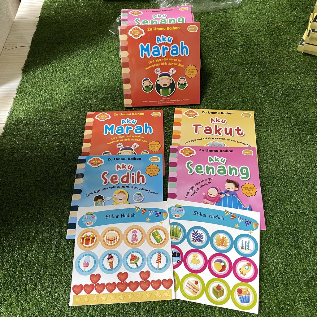 Buku Cerita Anak "Seri Emosi Anak" Ahlan