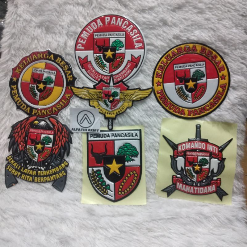 

Dapat 8 PCS Stiker Timbul PP Pemuda Pancasila All Items 5x7 cm
