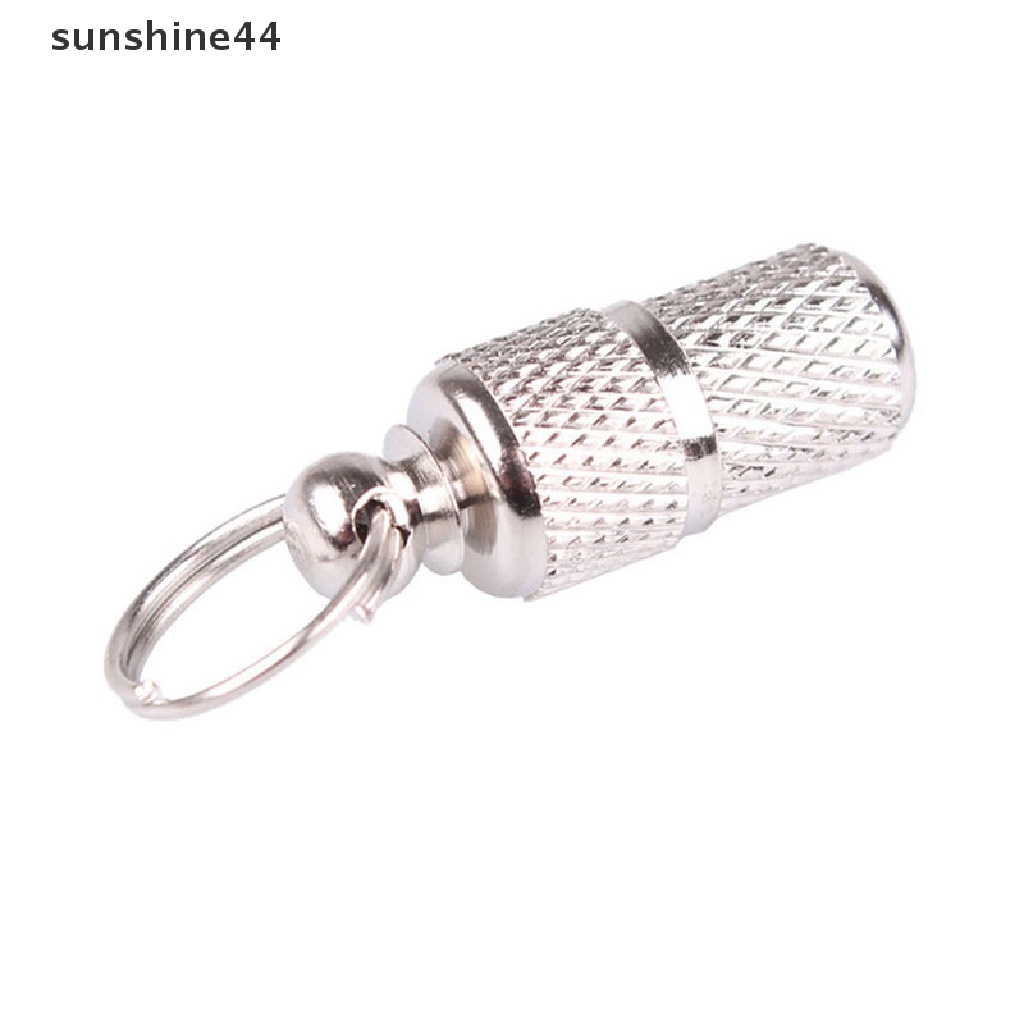 Sunshine Tabung LABEL Identitas Alamat Bahan METAL Untuk Kalung Anjing / Kucing