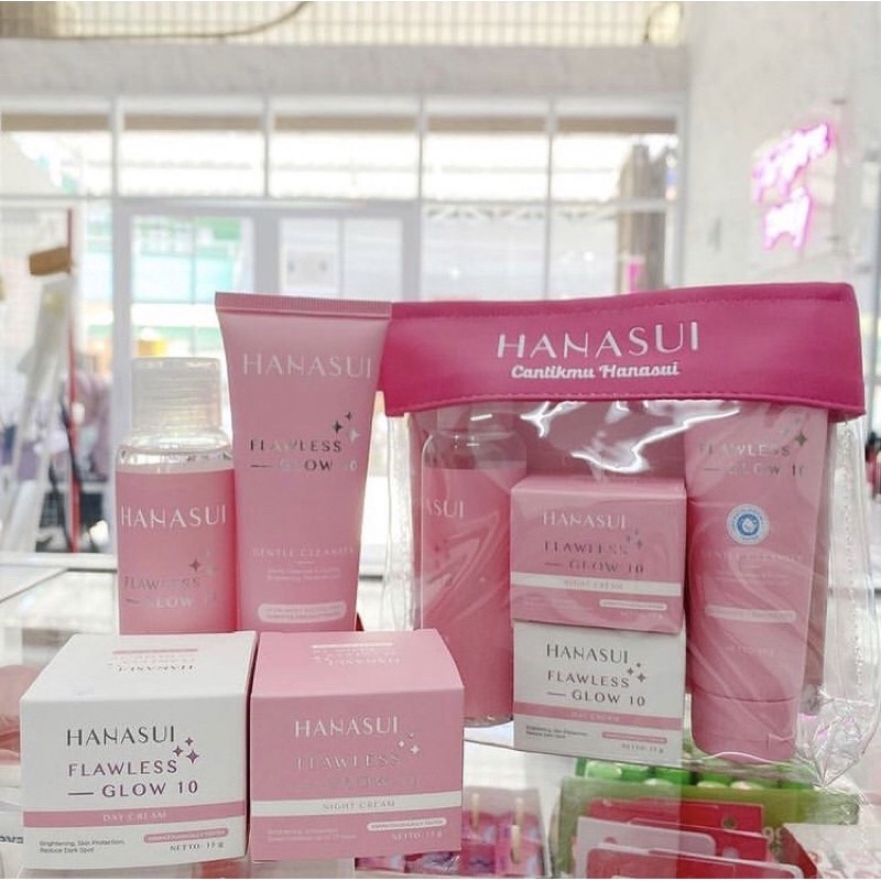 Cream Hanasui Flawless paketGlow