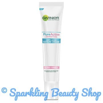 terlaris Garnier Pure Active Sensitive Anti Acne Serum Cream - 30 ML