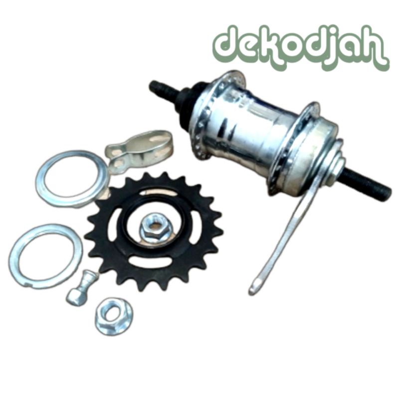 Hub Bos Belakang Torpedo Sepeda Onthel Lubang 40 Eagle