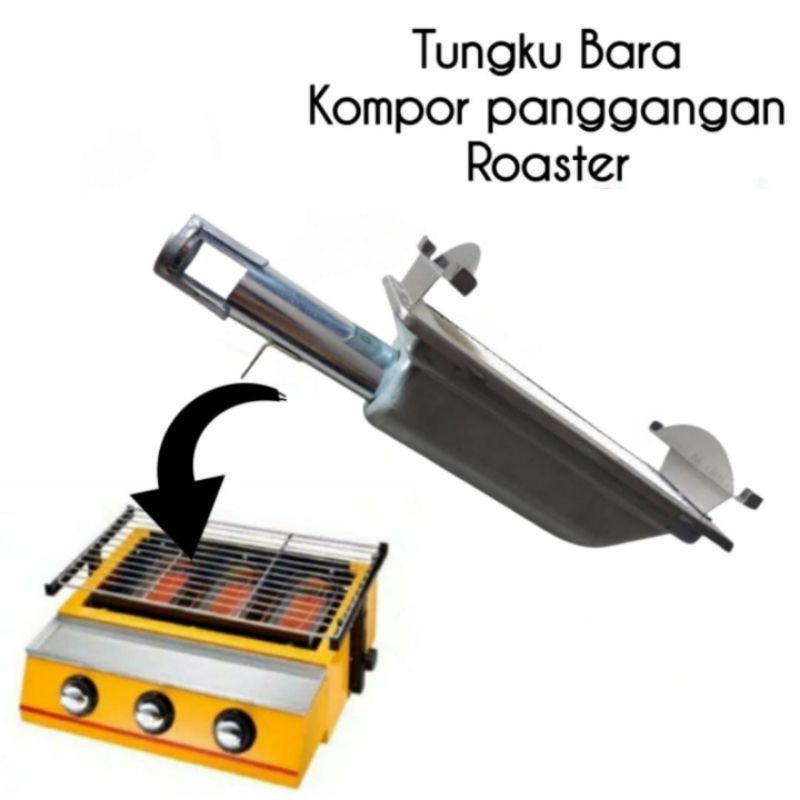 Burner Sumbu Bakaran / Panggangan Elemen Kompor Sosis Bakar 2-3- 4 Tungku Umum Multi