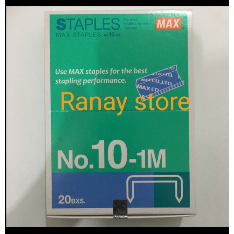 

isi Staples max no 10
