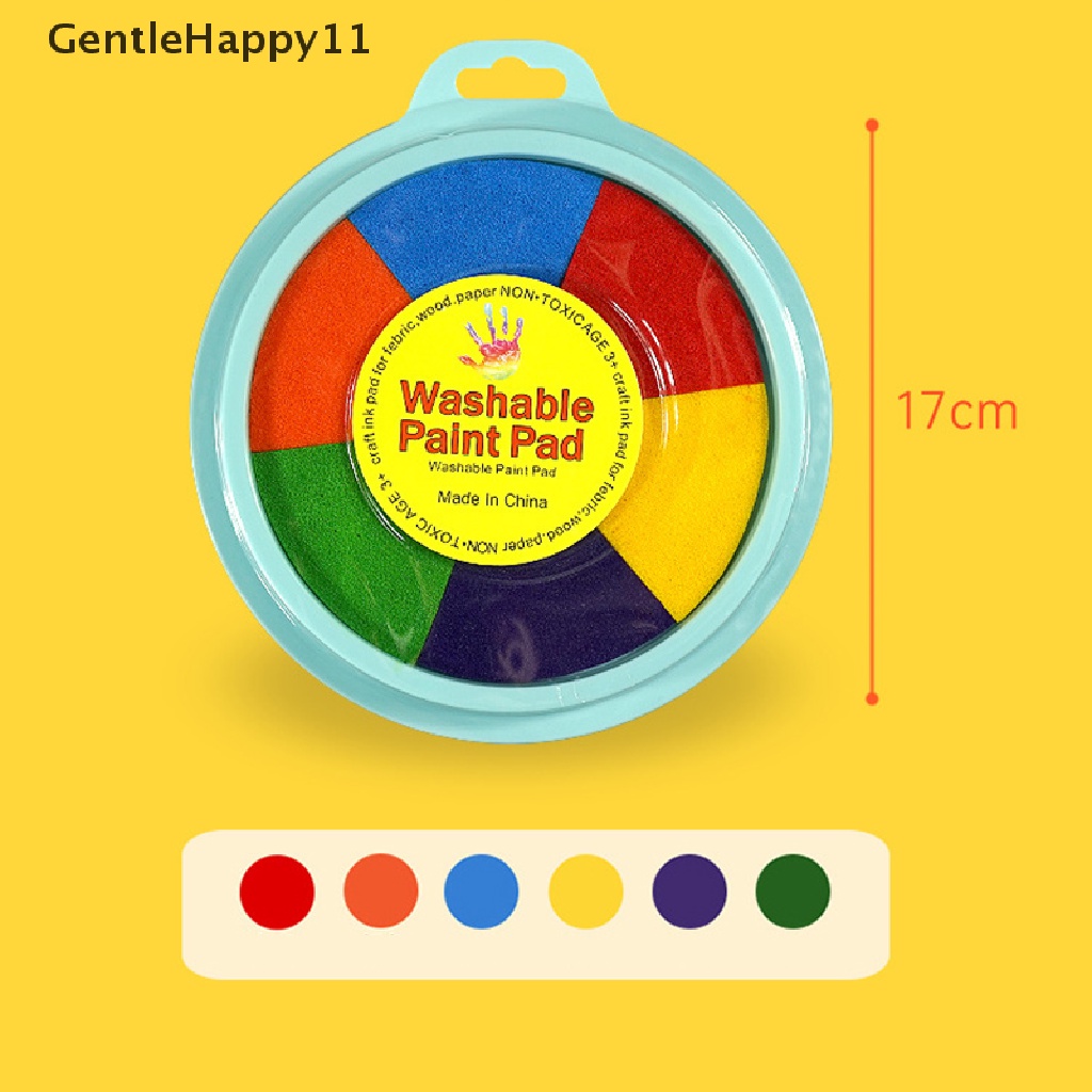 Gentlehappy Mainan Edukasi Lukisan Jari / Finger Painting Diy