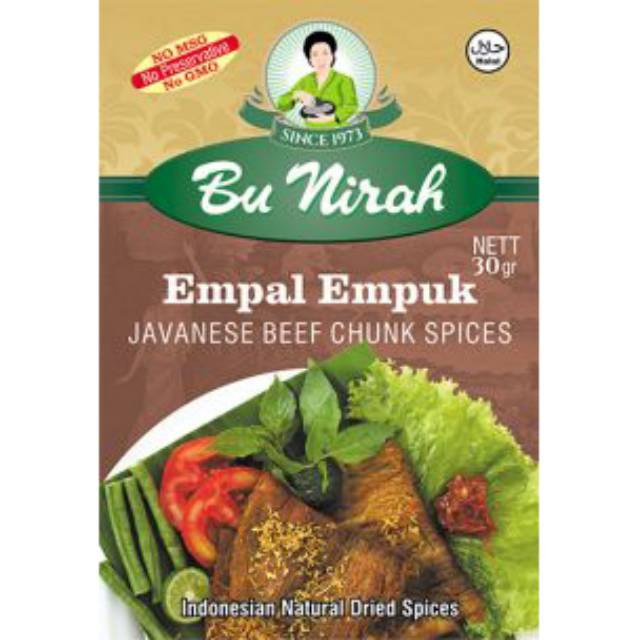 

Bumbu Masak Instant Sehat Bu Nirah Empal Empuk