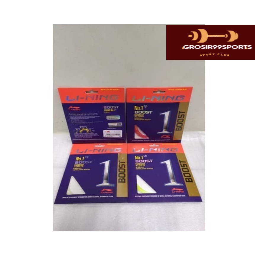 Senar Raket Badminton LINING No 1 BOOST ORIGINAL