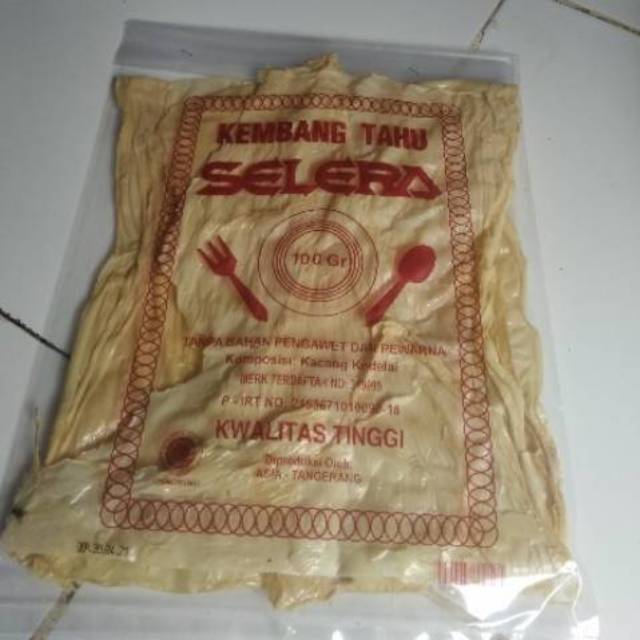 

Kembang tahu merk SELERA