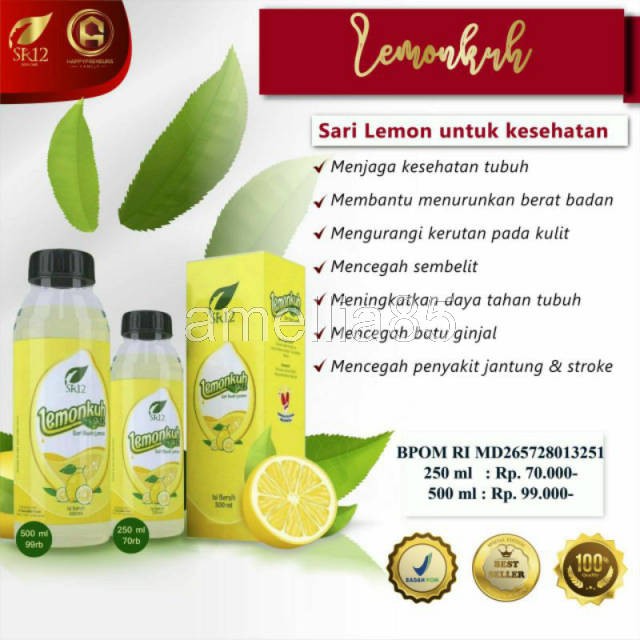 

TERLARIS LEMONKUH SR12 SARI LEMON ALAMI