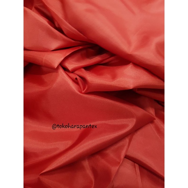 Kain Saten Peles METER Kain Polos Abutai Kain Bendera Lapisan