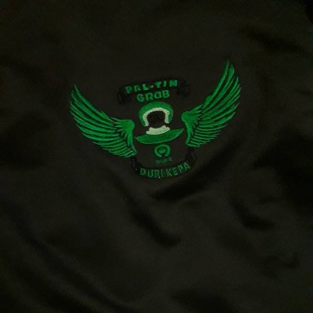 Jaket Rompi Grab