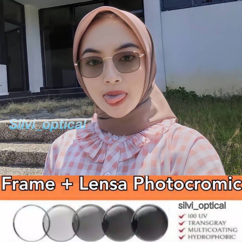 KACAMATA 8863 / KACAMATA PHOTOCROMIC / KACAMATA MINUS/ANTIRADIASI