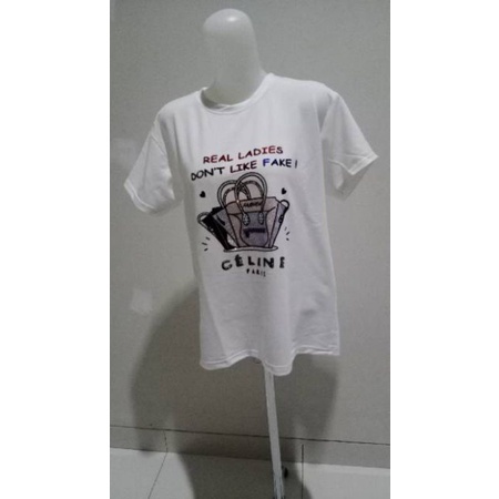 Kaos Wanita Import Celine