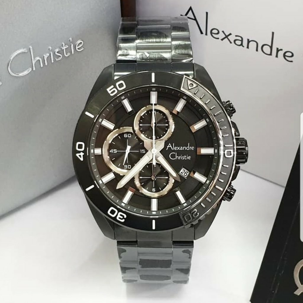 AC alexandre Christie AC 6543  pria  original stainless steel black