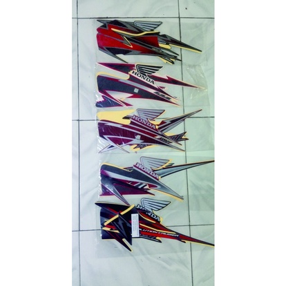 stiker striping motor honda tiger thn 2010