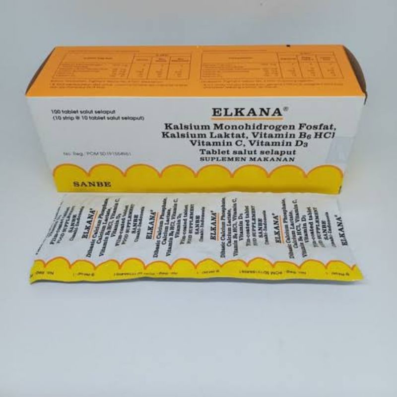 Elkana Tablet / Multivitamin / Mineral