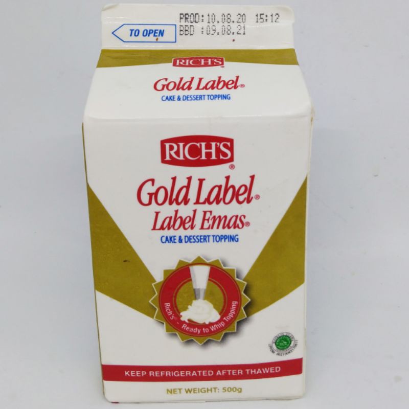 

RICH'S Gold Label 500gr