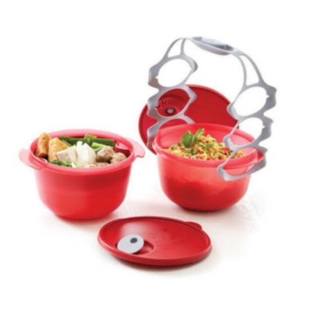 Tupperware Cutter bowl bisa COD free kiddie set 2 pcs