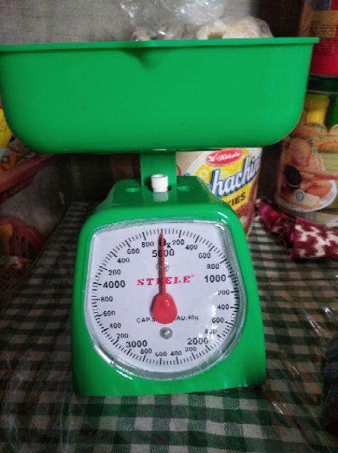 Garansi !! Timbangan Kue/dapur 5 Kilo Steele Analog Kitchen Scale 5kg