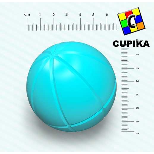 Rubik Bola Ball WISDOM Ball Puzzle bola dunia Qiyi sesuai foto CUPIKA