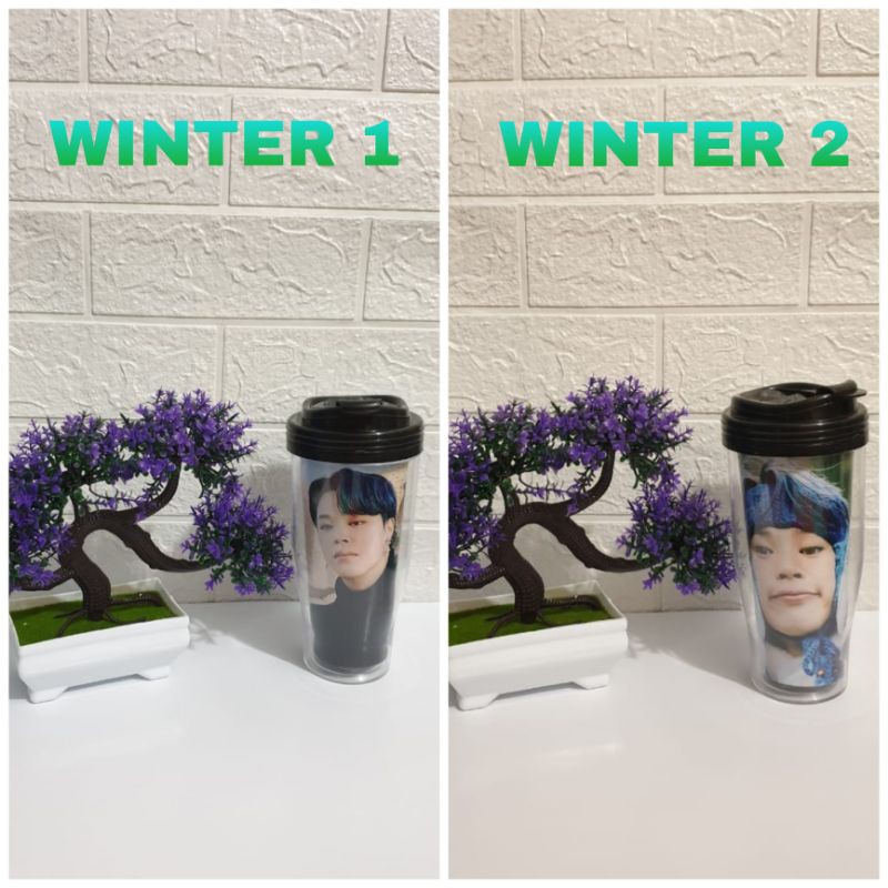 Botol Tumbler Kpop // Botol Minum BTS Edisi Winter 2020