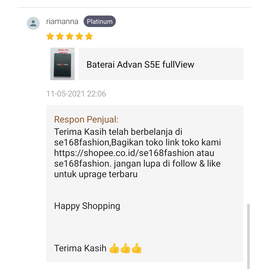 Baterai Advan S5E fullView 5062 Batt Battery