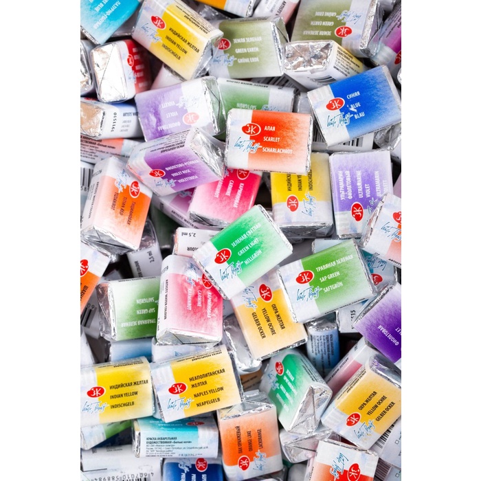 

Produk Terbaru Nevskaya/White Nights Watercolor Pan 2.5Ml Series A Part 1