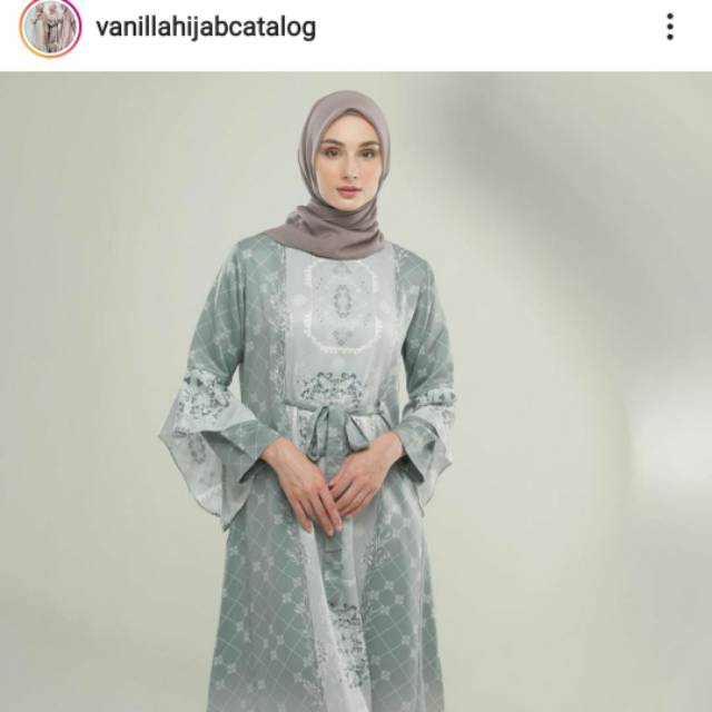 Rindu dress vanilla hijab