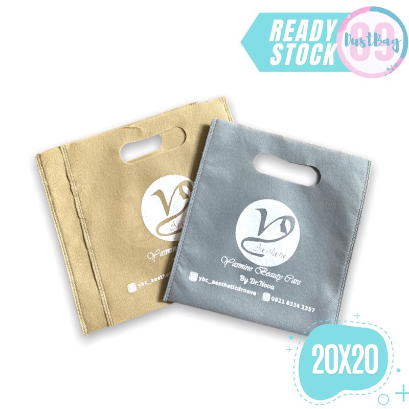 

GOODIE BAG TAS SPUNBOND MODEL OVAL PRESS SOUVENIR SEGALA HAJATAN |FOP 20.20