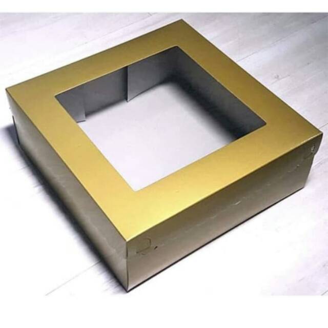 

Box kue ukuran 30X30x11,5/box kue kaca emas/Dus kue/Dus kaca emas/kotak kue