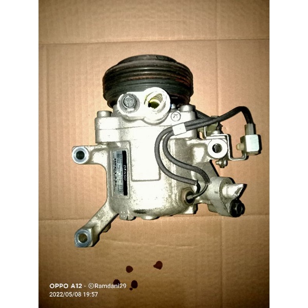 kompresor AC Daihatsu sirion  original copotan xsingapure Jepang