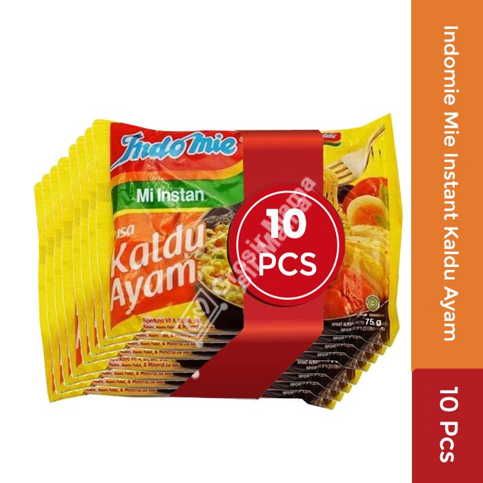 

Ss5g Indomie Mie Instant Kaldu Ayam 10Pcs Ff0415