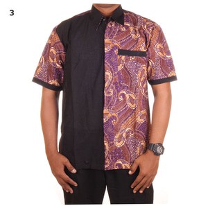 Kemeja Hem Batik Wisnu