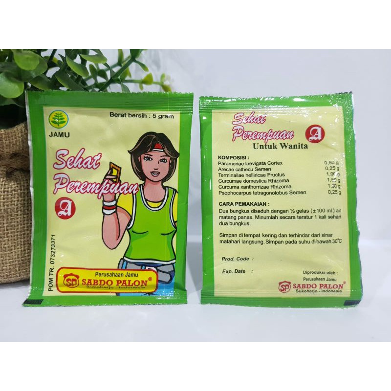 

Sabdo Palon Jamu Serbuk Sehat Perempuan - ( 1 Pack Isi 10 Sachet )