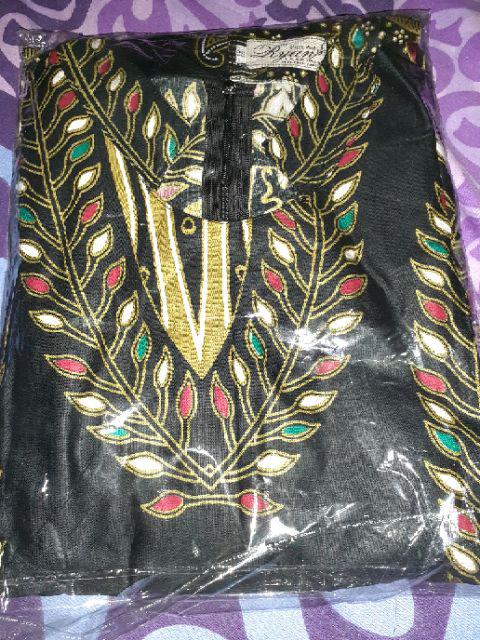 Tunik Syalendra Tunik Batik Cantik Modern Tunic Batik Seragaman Batik Kerja Kantor Formal Sogan