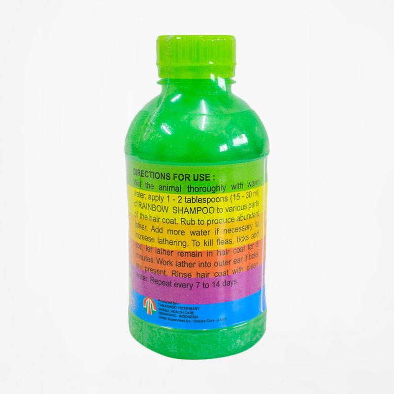 Shampoo Anti Kutu Anjing RAINBOW Dog 250ml Flea and Tick Shampo Sampo