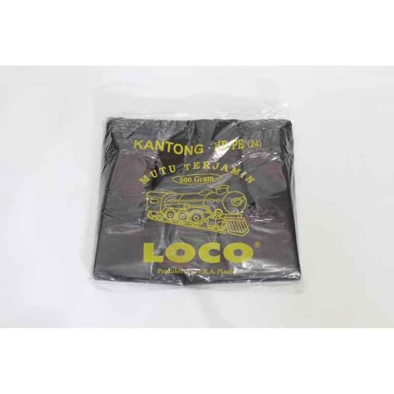 Loco Kantong Plastik - Hitam polos