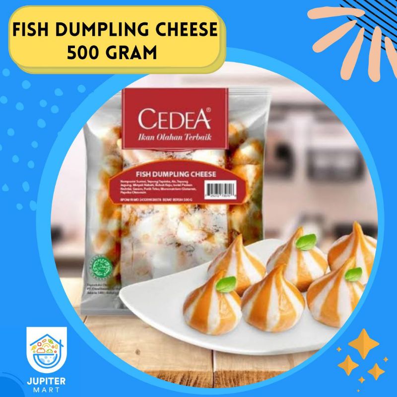 

cedea fish dumpling cheese 200gr