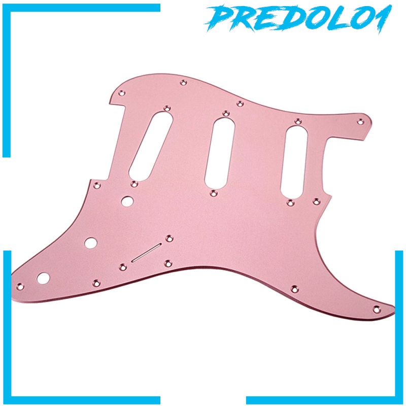 [PREDOLO1] Aluminum Alloy SSS Guitar Pickguard Accesssories Pickups for ST Guitar Gifts