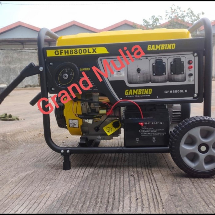 Genset 5000 - 5500 watt Gambino GFH 8800