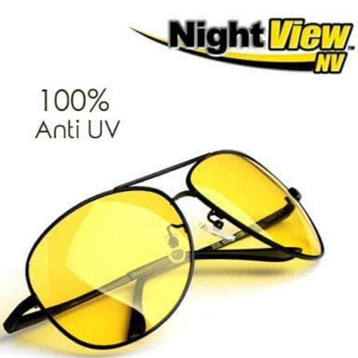 Kacamata night view anti glare HD ASK Vision 1pc