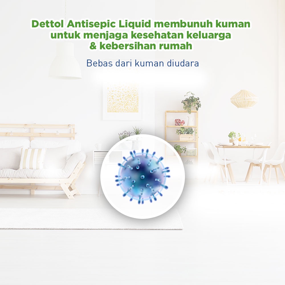 [100%Asli+COD] Dettol Antiseptic Liquid 495 ml  Cairan Antiseptik