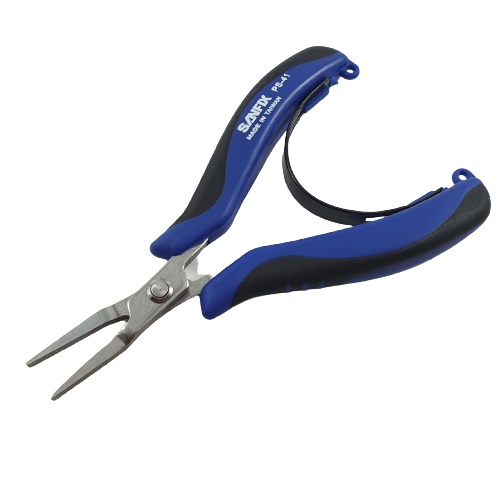 Tang Lancip Jepit 5 inch Sanfix Flat Nose Pliers Slim 150mm Cucut PS-41