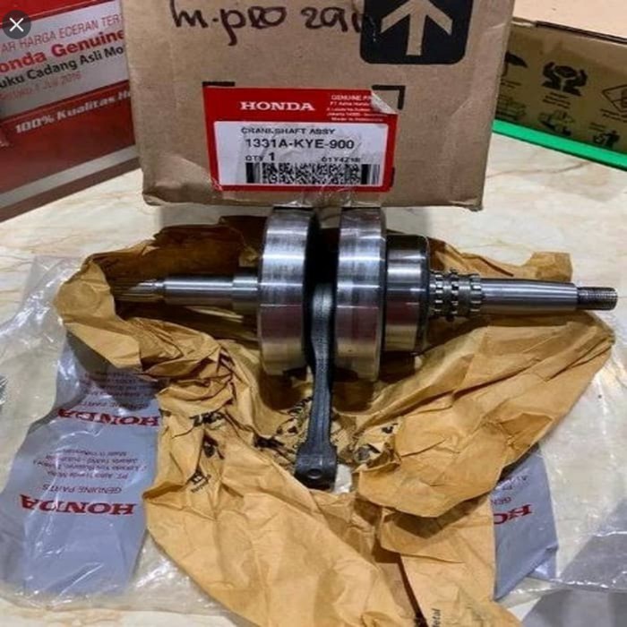 Kruk As Crankshaft Assy - Mega Pro New Monoshock Asli Honda 1331AKYE900