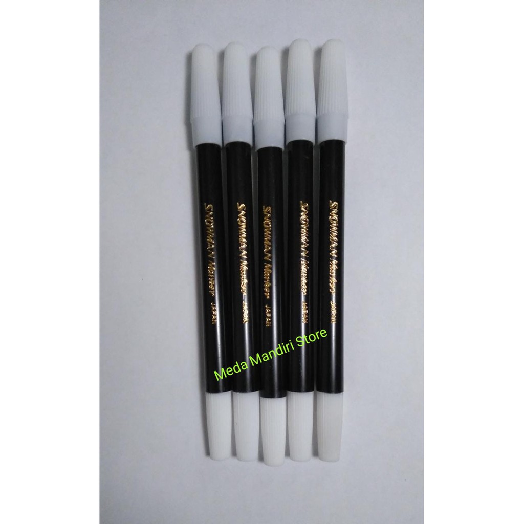

Spidol Snowman Marker Kecil Hitam, Biru, Merah
