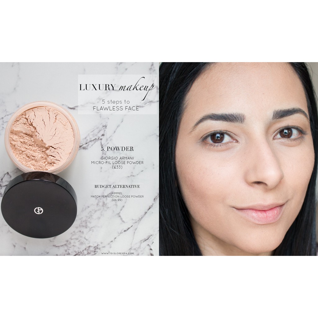 armani translucent powder