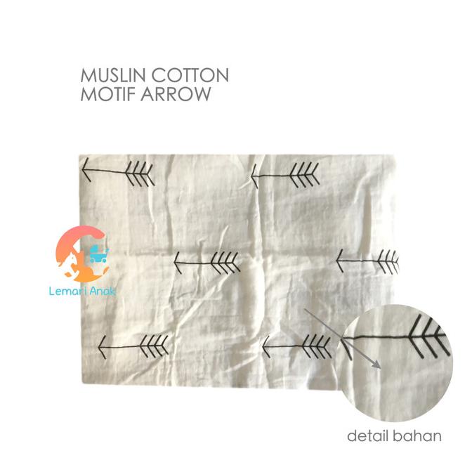 Muslin Cotton Organic - Muslin Blanket - Bedong Muslin BAGUS